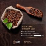 CÀ PHÊ HẠT CULI ROBUSTA RANG MỘC NGUYÊN CHẤT
